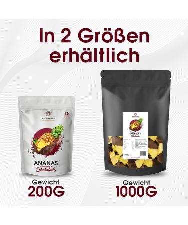 Sultan's Palace Dried Pineapple in Milk Chocolate - Softly Melting Chocolate Fruits - 200g Gift Idea - Buy Online on GoSupps.com