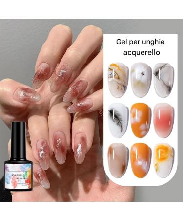 Blooming Gel - Blooming Gel for Nail Design - Full Application Personal Care Supplies Spreading Artistic Nail Effects for Women and Girls - Buy Online on GoSupps.com