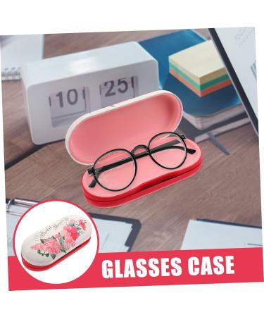 Buy PartyKindom Double Layer Glasses Case - Leather PU Storage Box with Mirror | Travel Accessory - Buy Online on GoSupps.com