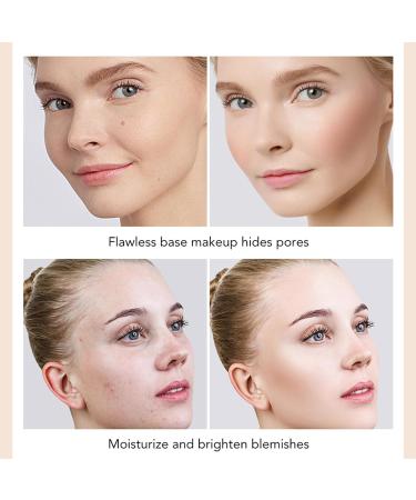 Mushroom Head Air Cushion CC Cream Foundation - Lightweight, Moisturizing, and Brightening - Natural Shade - Buy Online on GoSupps.com