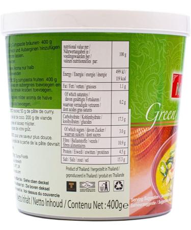 Mae Ploy Thai Green Curry and Tom Yum Curry Paste 400g by CNMART - Buy Online on GoSupps.com