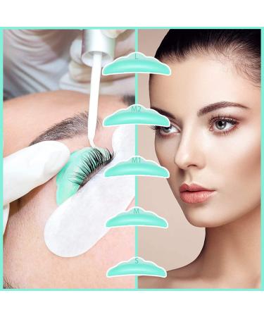 Silicone Eyelash Curlers - 72 Pcs Y-Shaped Reusable Pads & Lift Sticks | Perfect Permanent Wave Beauty Tool - Buy Online on GoSupps.com