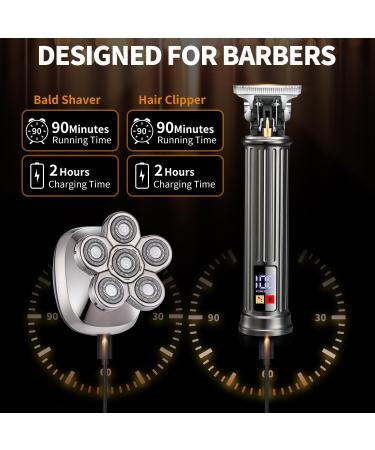 Head Shavers & Professional Barber Clippers for Bald Men | Cordless Beard Trimmer Grooming Kit - Buy Online on GoSupps.com