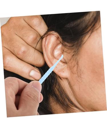 HOUDERCO 12pcs Disposable Plastic Ear Wax Cleaning Tools Smooth Double-Ended Ear for Safe Wax Removal Portable Cleaner for Home and Travel Random Color - Buy Online on GoSupps.com