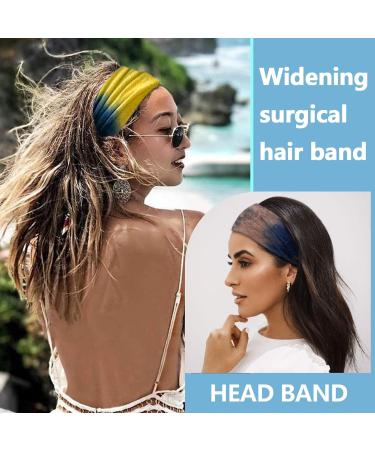 Kavya Tie-Dye Headband for Women - Soft Elastic Hairbands for Boho Fashion - Multi-Colored - UK Wide Delivery - Buy Online on GoSupps.com