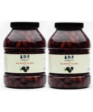 Cooks & Co Pitted Kalamata Olives 2.25kg - Buy Online on GoSupps.com