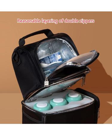 MinnowXY Aluminum Foil Double-layer Heating USB Charging Multifunctional Insulated Lunch Box Bag Worker Students Bring Rice Bags Blue - Buy Online on GoSupps.com