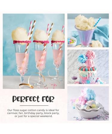 Baking Beauty Premium Apricot Flavour Floss Sugar for Cotton Candy - 800g Bulk Pack | Natural Ingredients for Perfect Cotton Candy | Ideal for Every Occasion - Buy Online on GoSupps.com