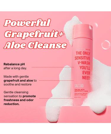 Grapefruit Yoni Gel Wash - Intimate Care for Women | pH Balance Cruelty-Free Feminine Hygiene (8 Fl Oz - Buy Online on GoSupps.com