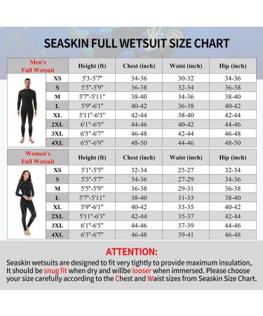 Seaskin 3mm Shorty Wetsuit - Front Zip Full Body Diving Suit for Men and Women - Ideal for Diving, Snorkeling, Surfing, Swimming - Large Size - Buy Online on GoSupps.com