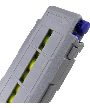 Dart Zone Pro-Series 15-Round Half-Length Dart Magazine 3-Pack - Gray - Buy Online on GoSupps.com