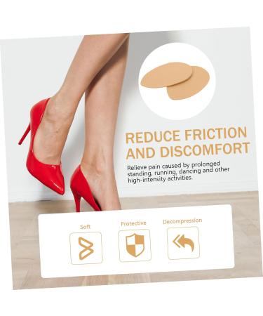 LIFKOME Anti-Slip Stickers for Heels - 4pcs Non-Skid Sole Protectors | Durable Cushions & Grips for Shoes - 10x6x0.3cm - Buy Online on GoSupps.com