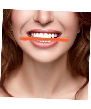 FRCOLOR Orthotics against wrinkles facelifting face smile corrector neck corrector tool anti-wrinkle beauty tool facelift training device lips shaper bottle brush exercise ladder 11.5X2.5cm orange - Buy Online on GoSupps.com