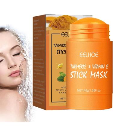Turmeric Face Mask Stick Blackhead Turmeric Mask for Face Turmeric Mask Deep Skin Cleansing for All Skin Types (Turmeric) - Buy Online on GoSupps.com