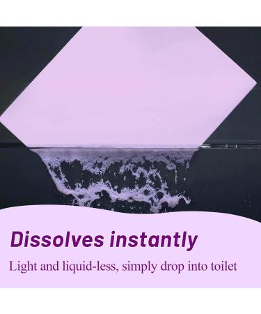 Septic Safe Toilet Bowl Cleaner Sheets | 36 Eco-Friendly Strips for Apartments Dorms & RVs - No Plastic No Bleach - Buy Online on GoSupps.com