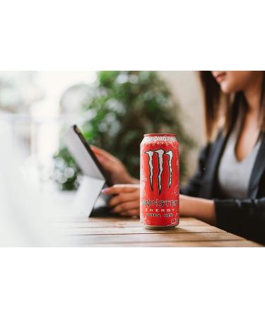 Monster Energy Ultra Black Energy Drink 473 ml Cherry 473 ml (Pack of 1) - Buy Online on GoSupps.com