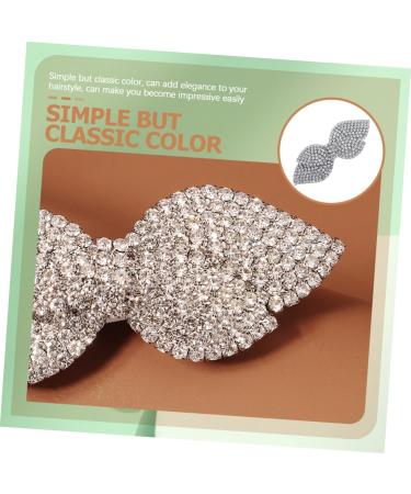 minkissy Bangs Side Clip Hair Topper Girls Clips Womens Hair Accessories Bridal Hair Clip Barrettes for Women Hair Barrettes for Girls Decor Hairpin Alloy Temperament Bride - Buy Online on GoSupps.com