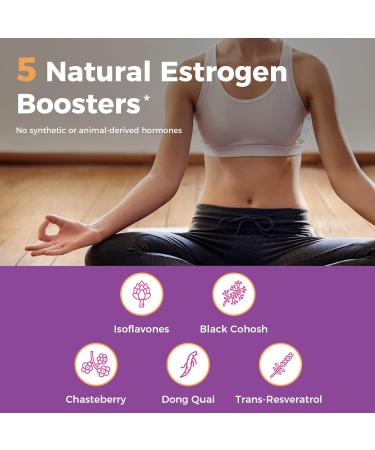 NewRhythm Women's Premium Bundle: Vaginal Health with P-5-P & Vitamin C + Menopause Relief with Botanicals 18 Strains 90 Capsules - Buy Online on GoSupps.com