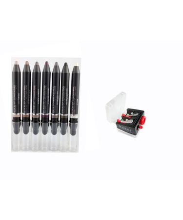 Makki The 7 shades of eyeshadow/eyeliners plus a trio of eyeshadows and free eyeliner sticks