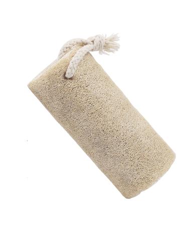 Mifyiar Natural Loofah Sponge Loofah Sponge for Women Men Exfoliating Loofah Body Scrubber for Skin Care More Radiants Appearance Eco Friendlys Flatware Khaki One Size