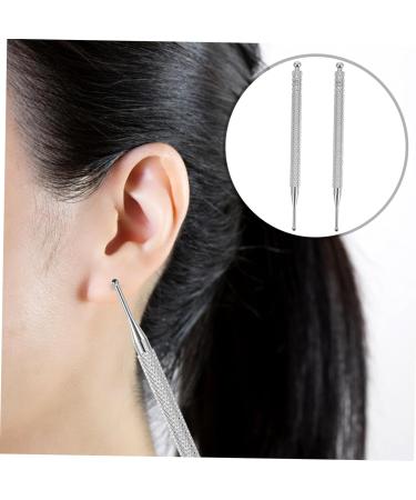Ear Pick Set - 2pcs Auricular Probe Spring & Ear Wax Remover Tool - Buy Online on GoSupps.com