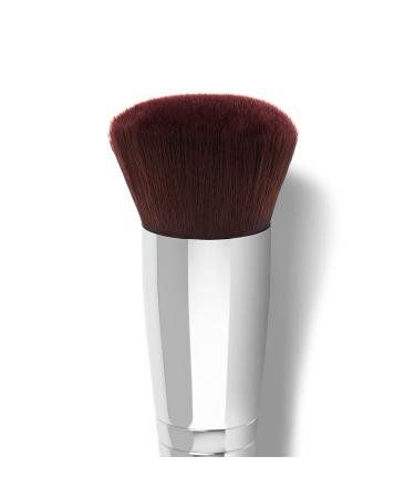 Round Kabuki Makeup Brush for Liquid, Cream, Mineral & Powder Foundation - Prime Quality Design with Carrying Case & E-Book - Buy Online on GoSupps.com