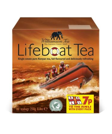 Williamson Tea Lifeboat Tea 80's - Buy Online on GoSupps.com