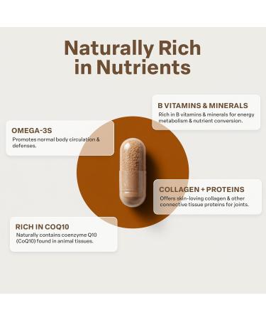 Higher Healths 100% Grass Fed Beef Liver Capsules - 180-Count, Pure Freeze Dried Beef Organ Supplement for Women & Men - No Fillers & No Additives - Real Food Sourced & Made in USA - Buy Online on GoSupps.com