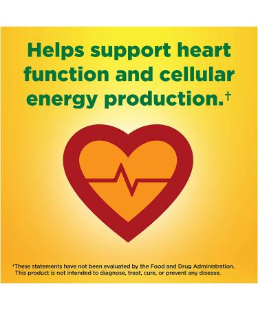 Nature Made CoQ10 100mg Gummies 60 Count - Heart Health & Energy Support - Buy Online on GoSupps.com