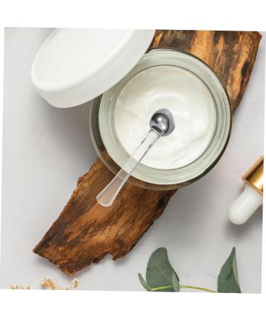  POPETPOP POPETPOP Mini Spatula for Skin Care Transparent Eye Cream Applicator with Rounded Handle Practical Cosmetic Accessory for Creams Masks and Lotions - Buy Online on GoSupps.com
