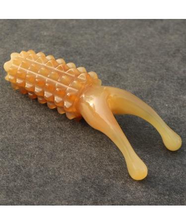 11cm Natural Horn Acupuncture Massager Tool for Nose Lifting & Gua Sha Massage - Beauty Skin Care | International Shipping - Buy Online on GoSupps.com