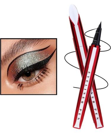  Generisch Liquid eyeliner waterproof and smudge-proof liquid ink pen with smooth-gliding ink 0.6 g Black eye pencil For women and girls for dates weddings parties and the office - Buy Online on GoSupps.com