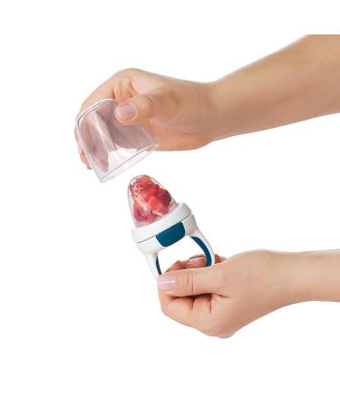 OXO Tot Silicone Self-Feeder 2 Pack in Teal/Navy - 2 Count - Buy Online on GoSupps.com