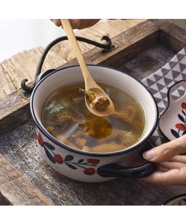 Creative binaural 6 inch Ceramic Bowl Family Restaurant Soup Bowl Noodle Bowl Kitchen Tableware - Buy Online on GoSupps.com