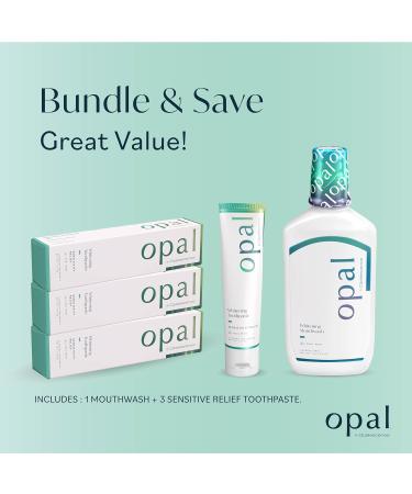 Opalescence Go Opal Teeth Whitening Trays - 7 Treatments Sensitivity Toothpaste & Mouthwash | Hydrogen Peroxide Cool Mint Flavor - Ultra Effective & Convenient - Buy Online on GoSupps.com