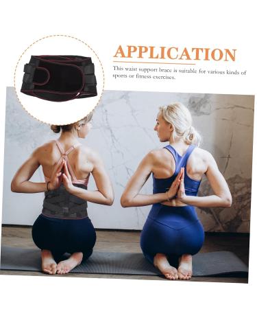 Buy Sports Belt Support Brace Lumbar Belt for Men & Women - Ultimate Waist Support & Body Posture Correction | Summer Fitness Gear - Buy Online on GoSupps.com