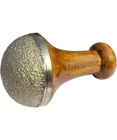 Buy Livronic Bronze Kansa Vatki Cup - Ayurvedic Detox Foot Massage Device with Wooden Handle for Relaxation & Deep Cleaning | International Shipping - Buy Online on GoSupps.com