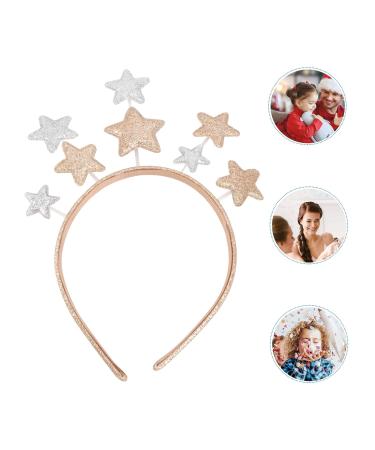 Frcolor Stars Hair Rifts Glitter Crown Headband - Party Costume Hair Bands for Birthdays Christmas & New Year - Kids Hair Accessories & Photo Props - Buy Online on GoSupps.com