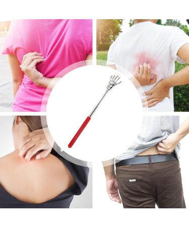 Portable Stainless Steel Back Scratchers - Travel-Friendly Hand-Shaped Tools for Adults & Kids - Buy Online on GoSupps.com