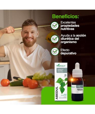  Soria Natural Soria Natural Birch Extract - promotes fluid elimination aids diuretic action and purifying effect - 100% pure - Kidney and bladder health - 50 ml bottle - Buy Online on GoSupps.com