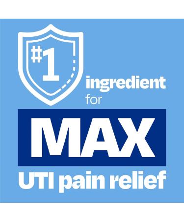Cystex Maximum-Strength UTI Pain Relief Tablets - 99.5 mg Phenazopyridine HCl for Fast Relief of Burning & Bladder Discomfort - 24-Count - Buy Online on GoSupps.com