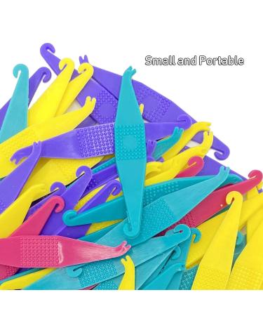 Dental Elastic Rubber Bands Placers for Braces Disposable Plastic Orthodontic Elastic Placers Pack of 30 Multicolored multicoloured /30pcs - Buy Online on GoSupps.com
