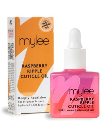 Huile pour Cuticules Raspberry Ripple 10 ml de Mylee Formule biphas e nourrissante base d huiles d amande douce de macadamia et de jojoba Hydrate et r pare les ongles V gan et sans cruaut