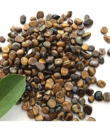 50g 100g 1000g Natural Yellow Tiger's Eye Stones - Crystal Healing Gravel for Fish Tanks & Flowerpots - Buy Online on GoSupps.com