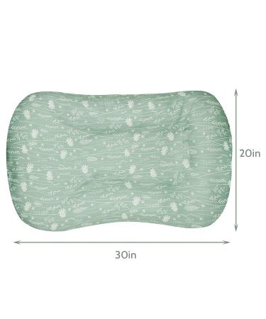 Newborn Lounger Cover for Baby Boys and Girls | Removable Ultra Soft Slipcover for Infant Pillow - Dandelion Flower Design - Buy Online on GoSupps.com