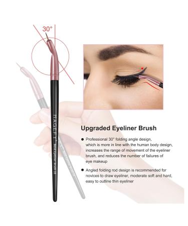 Magefy Professional 28 PC Makeup Brush Set | Premium Foundation Eyes & Lips Brushes | Black Gift Box - Perfect for Flawless Application - Buy Online on GoSupps.com