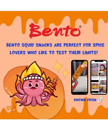 BENTO - Tintenfisch Snack Gegrilt & Chilisoße - 1 X 20 GR 20 g (Lot de 1) - Buy Online on GoSupps.com