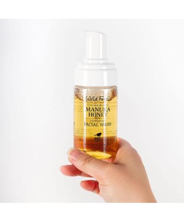 Wild Ferns Manuka Honey Facial Wash - 95% Natural | 100ml - Buy Online on GoSupps.com