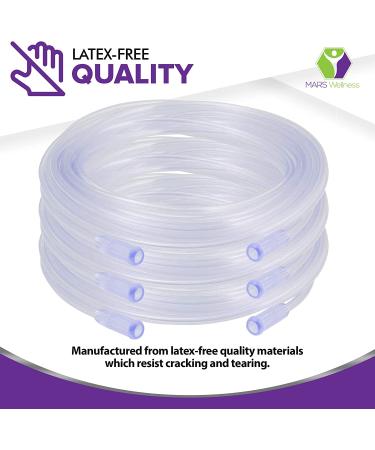 Mars Wellness Premium Clear Crush Resistant Oxygen Tubing - 50ft x 3 Tubes - Pack of 3 - Buy Online on GoSupps.com