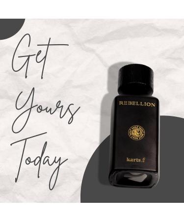 REBELLION Perfume for Men - Bold & Dynamic Fragrance Made in Dubai Long-Lasting Eau de Parfum 100ml - Buy Online on GoSupps.com
